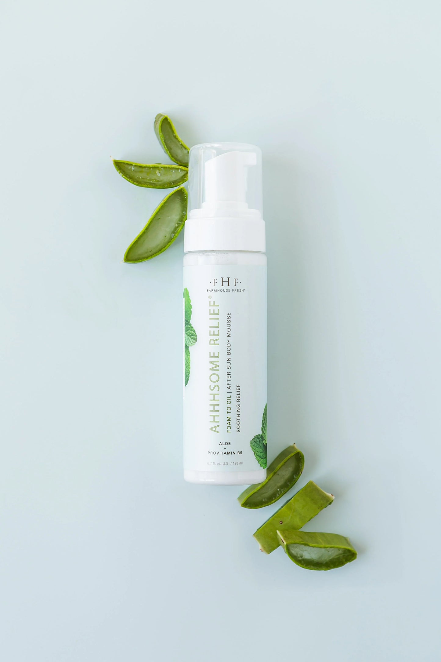 Ahhhsome Relief® Foam-to-Oil After Sun Body Mousse