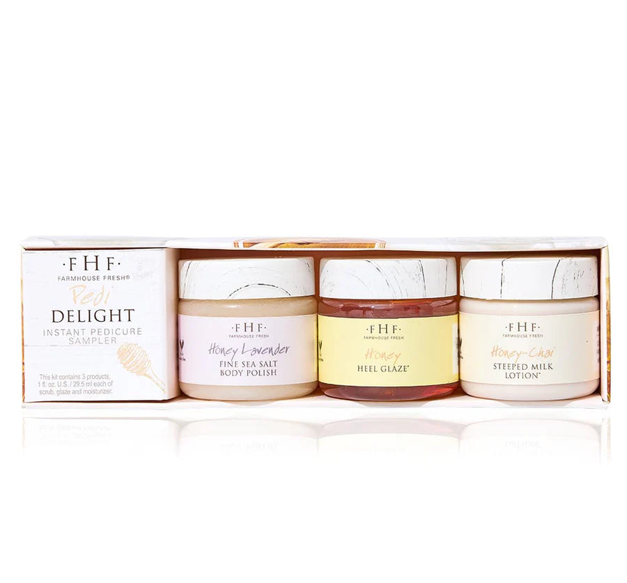 Farmhouse Fresh Pedi Delight Instant Pedicure Sampler