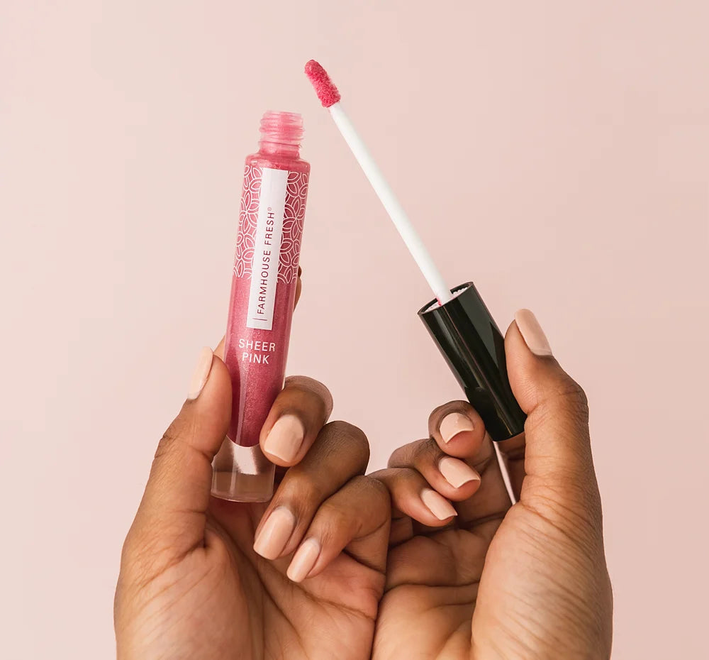 Farmhouse Fresh Vitamin Glaze® Oil-Infused Lip Gloss - Sheer Pink